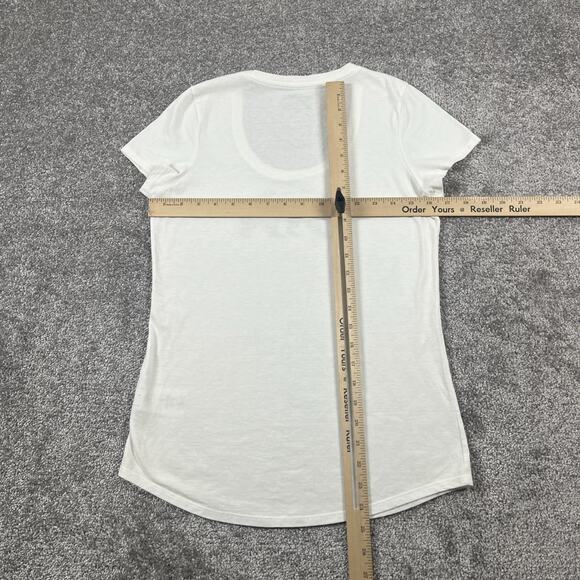 Patagonia T Shirt Womens Extra Small Slim Fit Bear Mountain Organic Cotton Blend - Picture 7 of 9